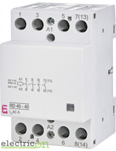 Contactor modular 4P