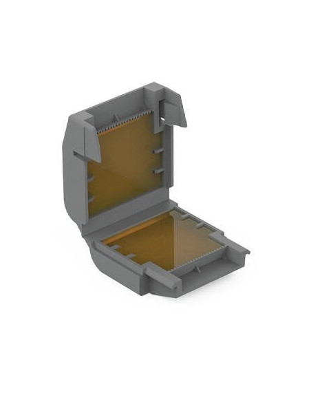 Caseta Gelbox, marimea 1, pentru seriile 221 / 2X73, conectori de maxim 4 mmp, gri, IPX8 Wago Wago 207-1331
