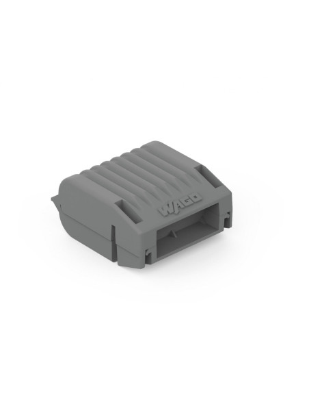 Caseta Gelbox, marimea 1, pentru seriile 221 / 2X73, conectori de maxim 4 mmp, gri, IPX8 Wago Wago 207-1331