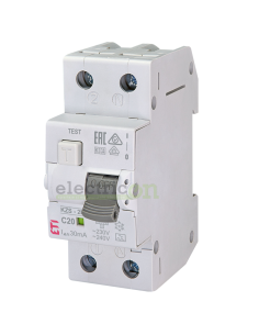 Siguranta RCBO 20A/30mA ETI - 002173225