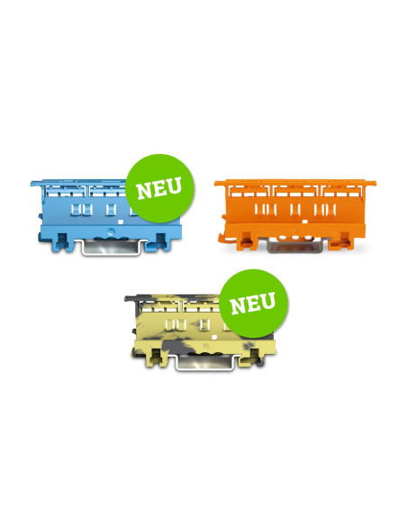 Suport montare pe sina Conectori Wago 221-500/000-006