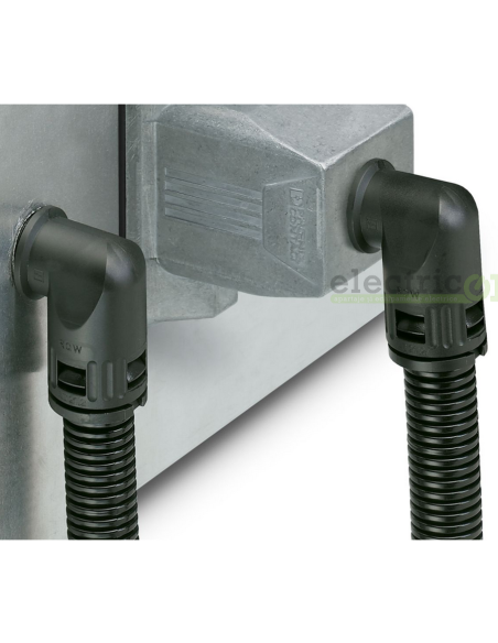 Presetupa plastic cu filet , WP-GA HF IP66 M20 BK