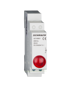 Lampă semnalizare tensiune LED monofazic