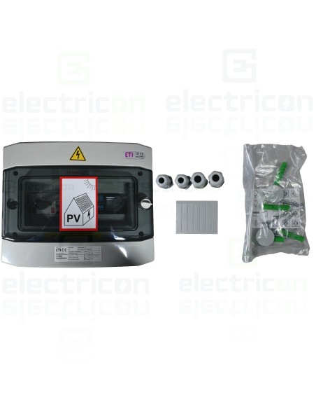 Tablou distributie PV 1100/12-DC1/1-16-EMT2-V, cu 1 string, ETI, 001107099