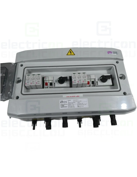 Tablou distributie PV 1100/18-DC2/2-16-EMT2-V, cu 2 stringuri, ETI, 001107101