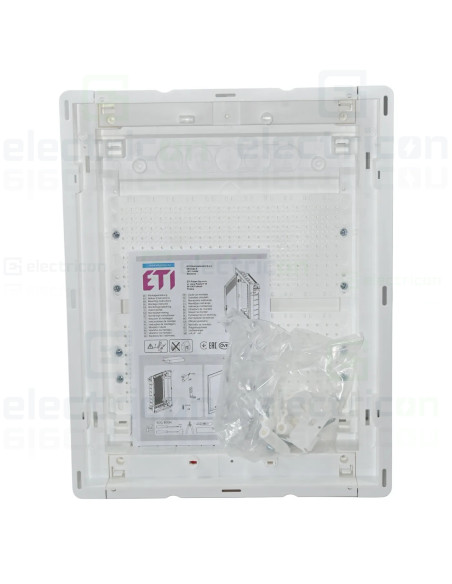 Tablou multimedia, incastrat ,28 module (2x14), ușă albă, IP30, ECG28MEDIA-I, ETI, 001101157