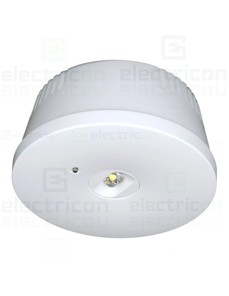 Corp iluminat de siguranta antipanica, K6 autotest ERT-LED 3h 230V AC, Schrack, NLK6U423SC