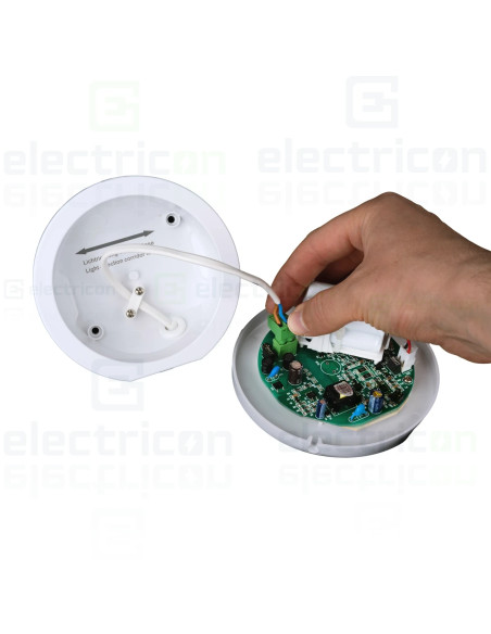 Corp iluminat de siguranta antipanica, K6 autotest ERT-LED 3h 230V AC, Schrack, NLK6U423SC