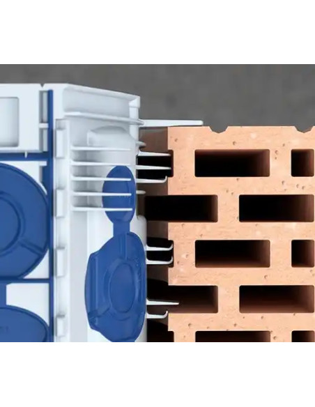 Doza aparataj, sub tencuială, Ø 82 mm, ECON, Kaiser, 1555-26