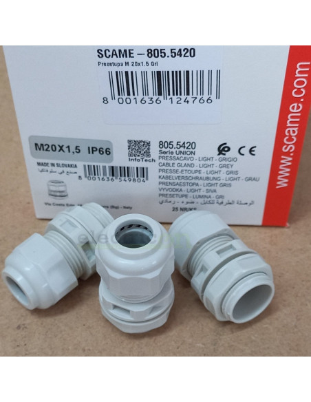 Presetupa pentru tub copex si rigid, ø20mm