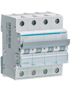 Disjunctor MCB C20A Hager - MCN420
