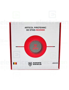 Pastila stingere incendiu cu aerosoli pentru tablou electric, capacitate 0.9 mc, pornire la contact cu flacara, Aeroo Shield 9