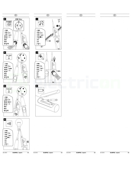 Tester de tensiune DUSPOL EXPERT