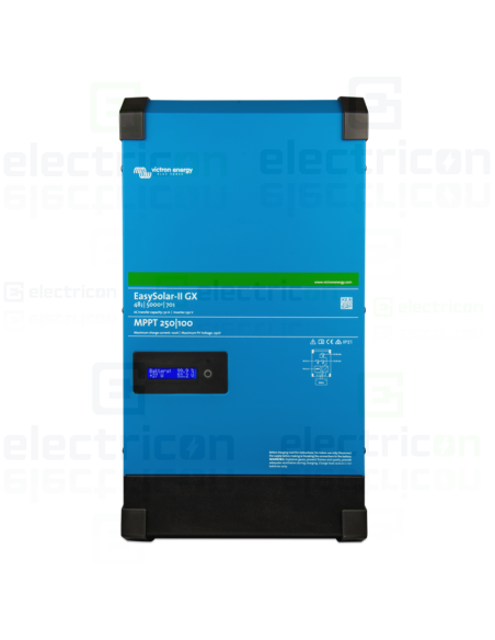Invertor ON-Grid monofazat. EasySolar II , 48 V, 4 kW, 4000 W, 48/5000/70-50 MPPT 250/100 GX, Victron Energy, PMP482507010