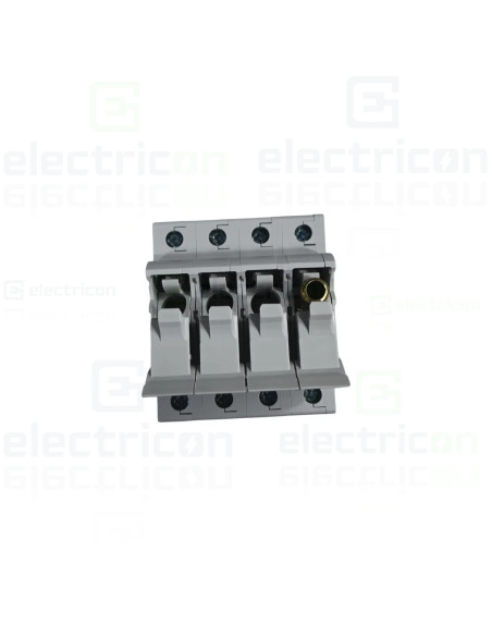 Separator fuzibil (soclu), pentru CH 10x38, maxim 32A, 3P+N,  Schrack, IS506105