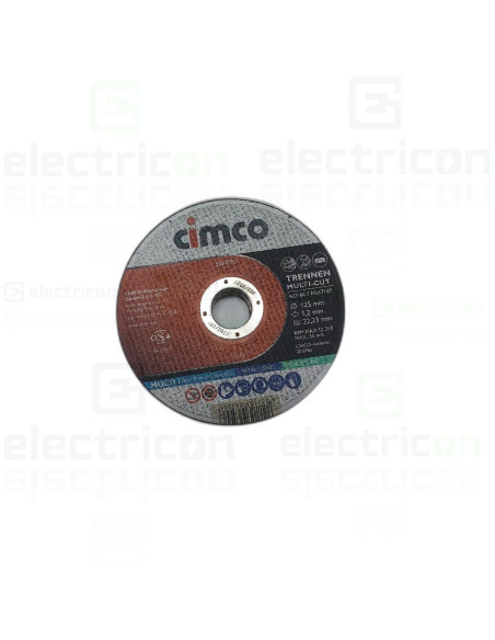 Disc debitat piatră si metal 125x1.2, Cimco, 20 6846