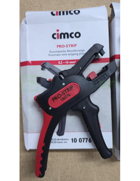 Set clește de dezizolat, clește de sertizat și clește de tăiat, Cimco, 10 6944