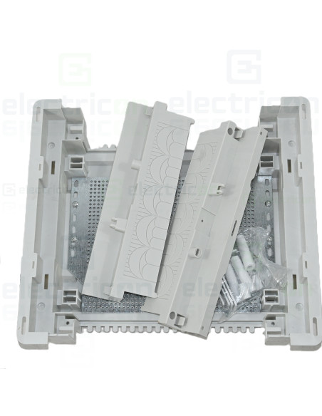 Tablou multimedia, incastrat ,14 module (1x14), ușă alba, IP30, ECG14HMEDIA-I, ETI, 001100130