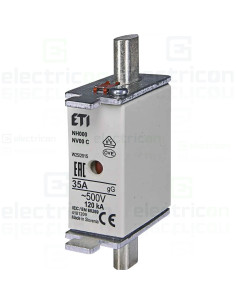 Siguranta fuzibila MPR fără izolație NH000 gG 35A/500V