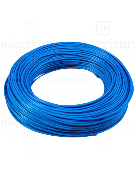 ​​​​​​​Conductor H07V-U 1x6 mm² (MYF 1x6), albastru, Prysmian, 20210336