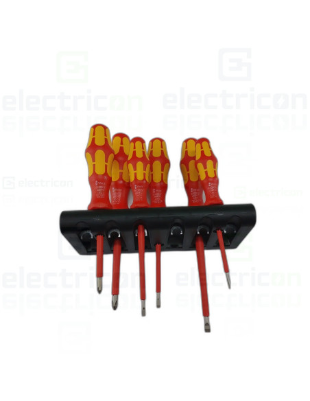 Set de surubelnite VDE Izolate, Lasertip, Wera, 05 006145 001