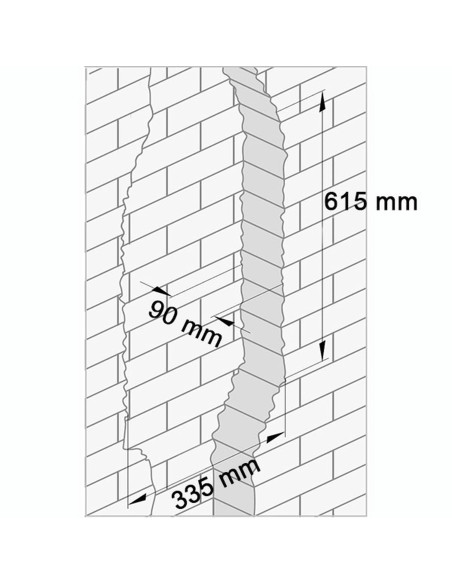 Tablou sigurante incastrat, 36 module , 3x12, Hager, Volta, VU36NE