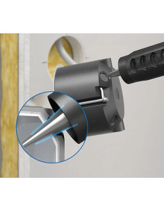 Dispozitiv de tăiat găuri pentru materiale plastice, Kaiser, 1085-80 2