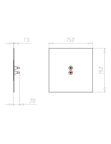 Manșon etanșare 2 cabluri, d- 4-8mm pentru cabluri coaxiale si de date, Kaiser, 9059-45