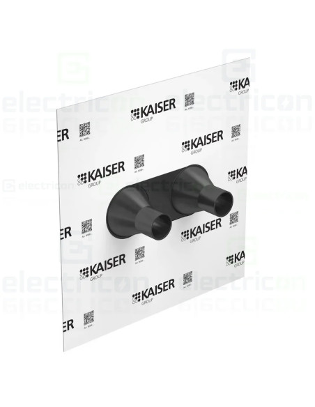 Manșon etanaare 2 cabluri, d- 15-22mm pentru cabluri coaxiale si de date, Kaiser, 9059-55