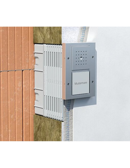 Suport Echipamente cu vata de roca taiata pentru izolatie exterioara, grosime izolatie 60-160mm, Kaiser, 1159-26