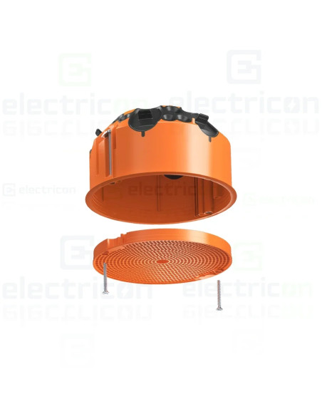 Doză aparataj, cu montaj pe perete, O-range ECON 120, Ø120 mm, Kaiser, 9273-50