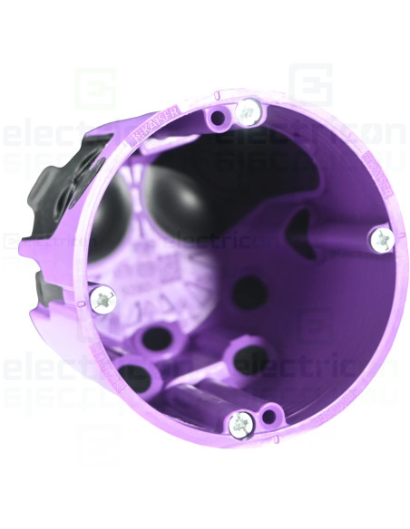 Doză aparataj pentru date și cominicații rețea, rigips, O-range ECON, Ø68 mm, Kaiser, 9280-22