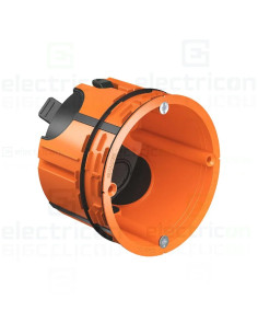 Doză aparataj, pentru placi OSB, rigips, Ø62 mm, O-range ECON Fix, Kaiser, 9464-12