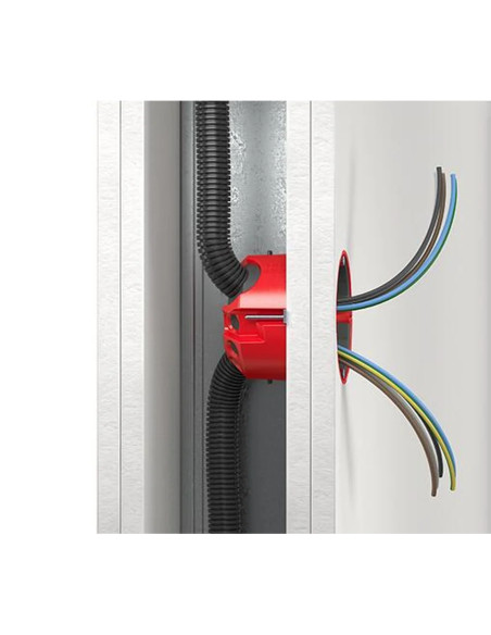 Doză aparataj, pentru pereți din lemn cu protecția la incediu, Ø60 mm, HWD, Kaiser, 9464-03