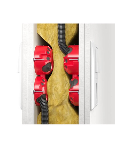 Doză aparataj, pentru pereți din lemn cu protecția la incediu, Ø60 mm, Kaiser, 9463-03