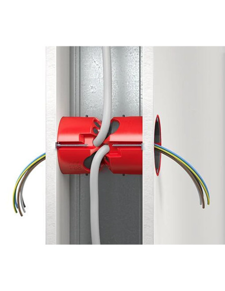 Doză aparataj, pentru pereți din lemn cu protecția la incediu, Ø60 mm, Kaiser, 9463-03