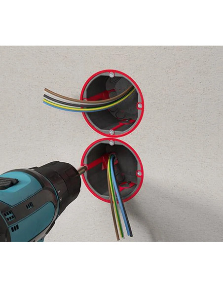 Doză aparataj, pentru pereți din lemn cu protecția la incediu, Ø60 mm, Kaiser, 9463-03