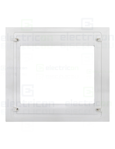 Tablou multimedia, incastrat, 36 module (2x18), ușă albă, IP30, Golf, Hager, VF218PZF