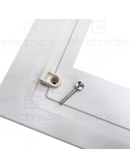 Tablou multimedia, incastrat, 36 module (2x18), ușă albă, IP30, Golf, Hager, VF218PZF