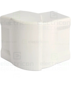 Colț extern variabil pentru canal de cablu GBD și GBA 50x85mm, alb, Hager, GBD5008539016