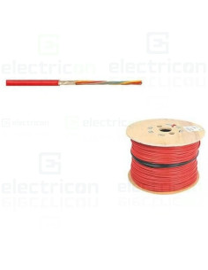 Cablu incendiu JE-H (ST) H E30/E90 2x2x0,8 portocaliu, ignifug, TED Electric, TED002471