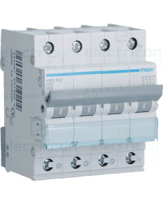 Disjunctor MCB B32A Hager - MBS632