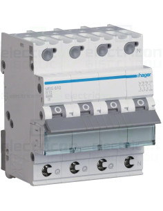 Intrerupator MCB B10A Hager - MBS610