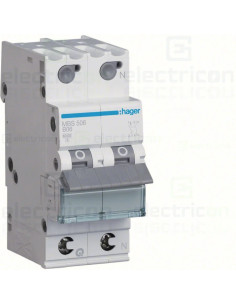 Intrerupator MCB B6A Hager - MBS506