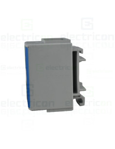 Clemă pe șină 2x50/2x50mm2 verde/galben/albastru Morek MAA2050P10 2