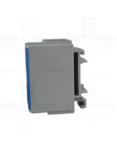 Clemă pe șină 2x50/2x50mm2 verde/galben/albastru Morek MAA2050P10