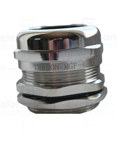 Presetupă metrică, metalică, IP66, 18-25mm, M40x1,5, Tracon Electric, MGF-40