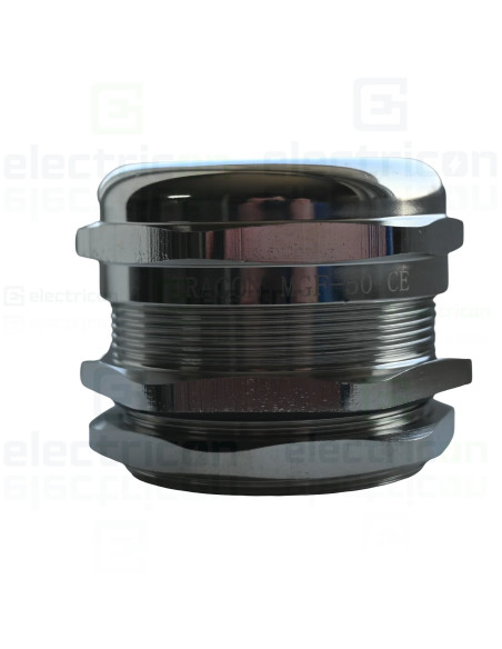 Presetupă metrică, metalică, IP66, 18-25mm, M50x1,5, Tracon Electric, MGF-50