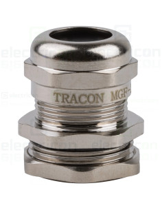 Presetupă metrică, metalică, IP66, 8-14mm, M25x1,5, Tracon Electric, MGF-25