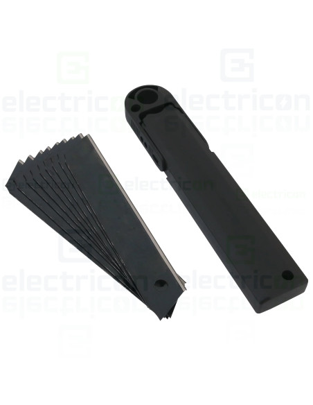 Lame cutter din oţel aliat SK4, 0.6×18×110mm × 10, Tracon Electric, BD06